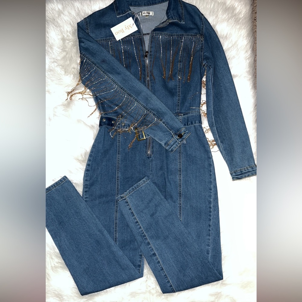 Denim Jumpsuit